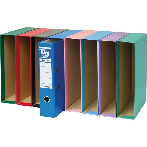 Fundas Archivador Papel 2 mm Color Folio Azul Serena Fsc Unicolor Unisystem