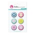 Pack 6 Chapas Adhesivas Mosaico 25 mm. Anita