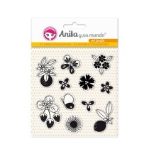 Pack 11 Sellos Acrílicos Mi Jardin 16 Anita