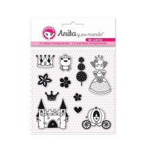 Pack 11 Sellos Acrílicos De Cuento 16 Anita