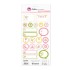 Pack 5 Hojas Pegatinas 15X32 Cm Papel Rosa Bebe 17 Fsc Anita