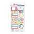 Pack 5 Hojas Pegatinas 15X32 Cm Papel Isla Del Tesoro Fsc Anita