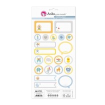 Pack 5 Hojas Pegatinas 15X32 Cm Papel Nuestro Peque 19 Fsc Anita