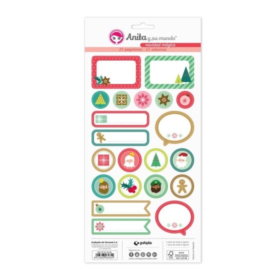 Pack 5 Navidad Magica 22 Fsc Anita