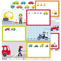 Pack 5 Papeles Decorados 12X12" 180 G Tarjetas Grandes Sobre Ruedas 16 Fsc Anita