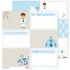 Pack 5 Papeles Decorados Tarjetas Grandes Primera Comunión 17 Fsc Anita