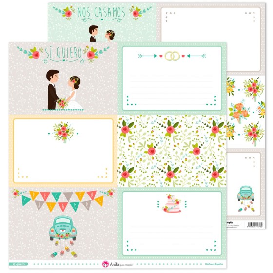 Papeles Decorados Si Quiero! Fsc Anita