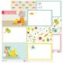 Pack 5 Papeles Decorados 12X12" 180 G Tarjetas Grandes Mis Recetas Fsc Anita
