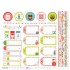 Pack 5 Papeles Decorados 12X12" 180 G Tarjetas Grandes Felices Fiestas Fsc Anita
