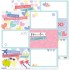 Pack 5 Papeles Decorados 12X12" 180 G Tarjetas Grandes Momentos Fsc Anita