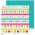 Pack 5 Papeles Decorados 12X12" 180 G Tiras Recortables Aventura 17 Fsc Anita