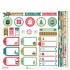 Pack 5 Papeles Decorados 12X12" 180 G Tiras Recortables Navidad Magica 22 Fsc Anita
