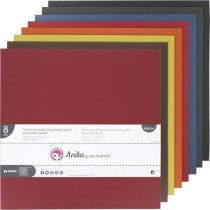 Pack 8 Texturas Especiales Papel Surtido