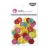 Pack 50 Botones Plástico Colores Surtidos Basicos Scrapbooking Anita