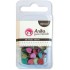Pack 50 Brads Corazón Colores Surtidos Basicos Scrapbooking Anita