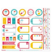 Pack 13 Papeles Decorados 12X12" 180 G Puro Amor 17 Fsc Anita