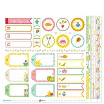 Pack 13 Papeles Decorados 12X12" 180 G Mis Recetas Fsc Anita