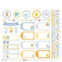 Pack 13 Papeles Decorados 12X12" 180 G Nuestro Peque 19 Fsc Anita