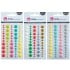 Pack 48 Enamel Dots Colores Surtidos Basicos Scrapbooking Anita