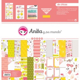Kit Scrapbooking Bolsa De Chicas Anita