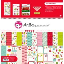 Kit Scrapbooking Bolsa En Navidad Anita