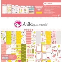 Kit Maletín Scrapbooking De Chicas Anita