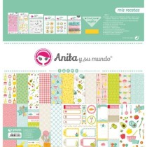 Kit Maletín Scrapbooking Mis Recetas Anita