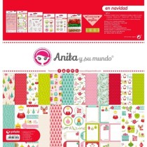 Kit Maletín Scrapbooking En Navidad Anita