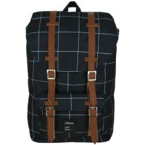Mochila Backpack Unequal Negro 1 Compartimento Grafoplás