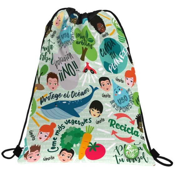 Saco Plano Revolution 22 Green Grafoplás