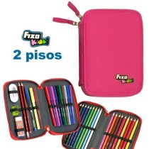 Plumieres 2 Pisos Rosa Fixo Kids