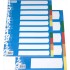 Separadores PP Opaco 5 Posiciones Folio 16 Taladros Separadores PP Grafoplás