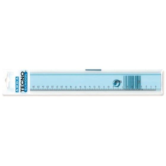 Regla Semi Rígido 30 Cm Azul Arda