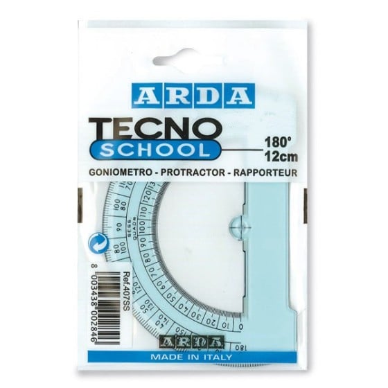 Semicírculo Semi Rígido 12 Cm Azul Arda