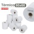 Rollos Papel Térmicos Sin Bisfenol A 80X60X12 mm "41.5 M" Kores