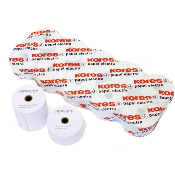 Rollos Papel Electra 70X65X12 mm "36.5 M" Kores