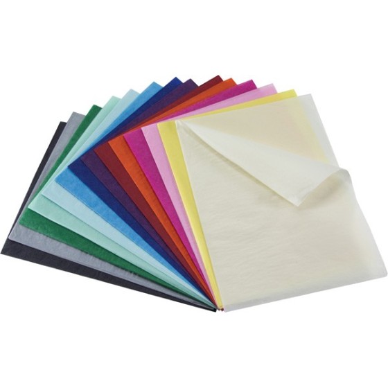 Pack 25 Hojas Papel Seda 50X75 Cm Rosa Fixo Kids