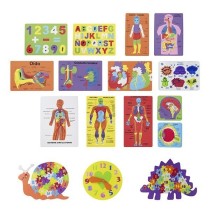 Puzzles Goma Eva Sistema Renal Transparente Smart