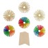 Pack 36 Palos De Madera 20 Cm Natural Fixo Kids