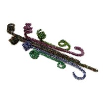 Pack 50 Limpiapipas Brillantes 30Cm X 6mm Rosa/Plata Fixo Kids