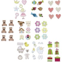 Set Figuras Adhesivas Madera Osos Fixo Kids