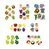 Pack 16 Figuras Adhesivas Fieltro 3D Chuches Fixo Kids