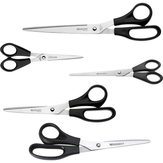 Blíster Tijeras Oficina "210/8""" Negro Westcott