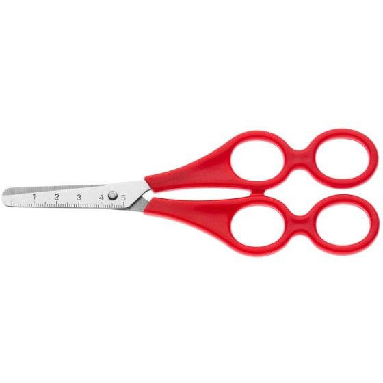 Blíster Tijeras Aprendizaje "180/7""" Rojo Westcott