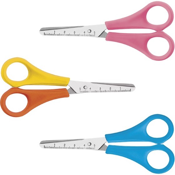 Blíster Tijeras Escolares "130/5""" Zurdos Westcott