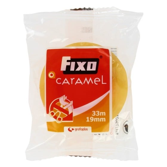 Bolsa Cinta Caramel 19 mm X 33 M Fixo