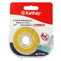Cinta Caramel 18mm X 33M +Dispensador Kathay