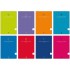 Libretas Grapa A5+ Cuadricula 4X4 mm 48 Hojas 90 G Colores Surtidos Tapa Blanda Guerrero