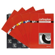 Pack 10 Papel Carbón Y De Calcar 210X330 mm Negro Carboplan