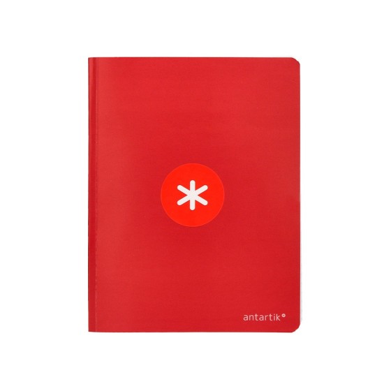 Libreta liderpapel antartik a5+ plus cosida 48 hojas 90g/m2 rayado horizontal con margen 6 colores surtidos